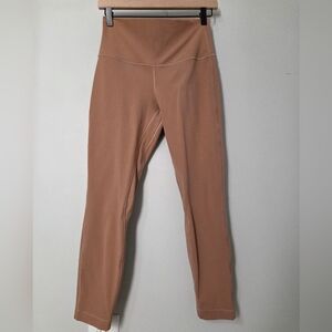 Lululemon Align High-Rise Leggings Beige Tan Size 8 25" Inseam